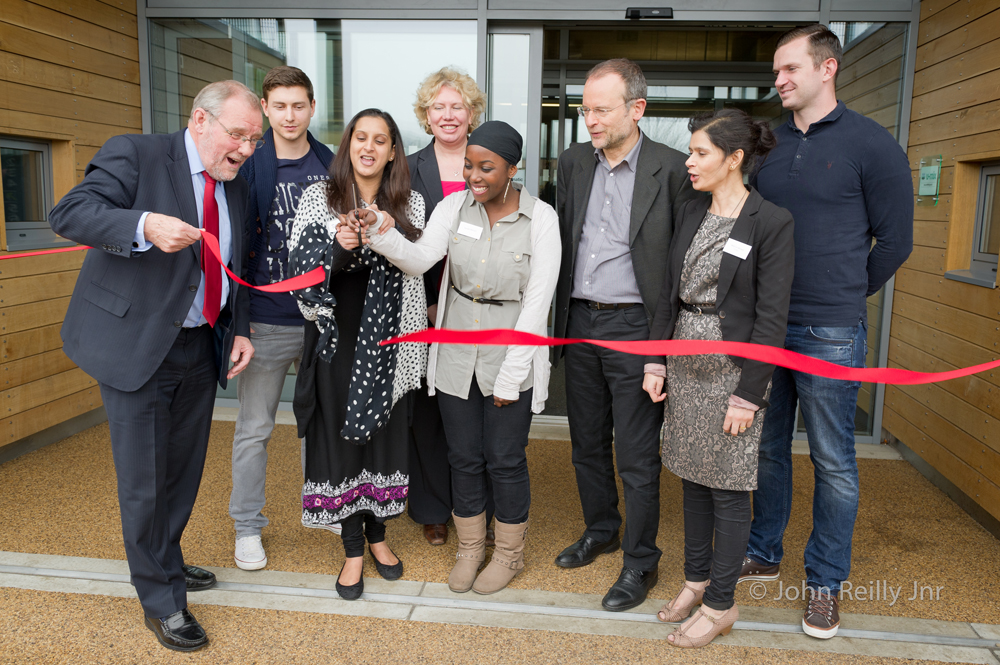 Richard Caborn MP, opening the U-Mix Centre